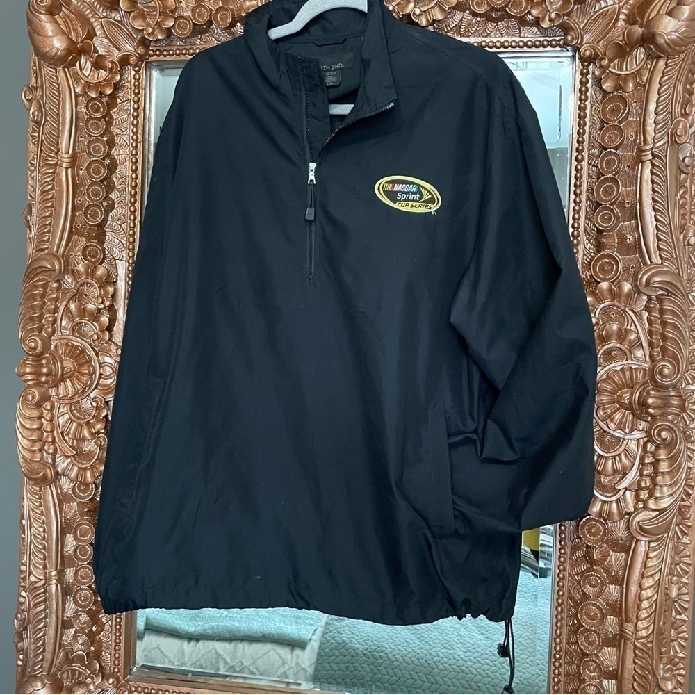 NASCAR Sprint Cup Series North End 1/4 Zip Windbreaker Pullover Jacket Large